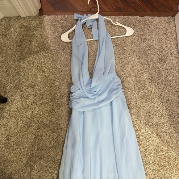 Peppermayo Elysia Chiffon Maxi Dress - Baby Blue - Picture 9 of 11
